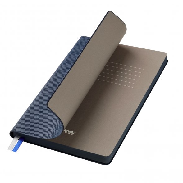 Ежедневник Rain недатированный, синий (без упаковки, без стикера) 