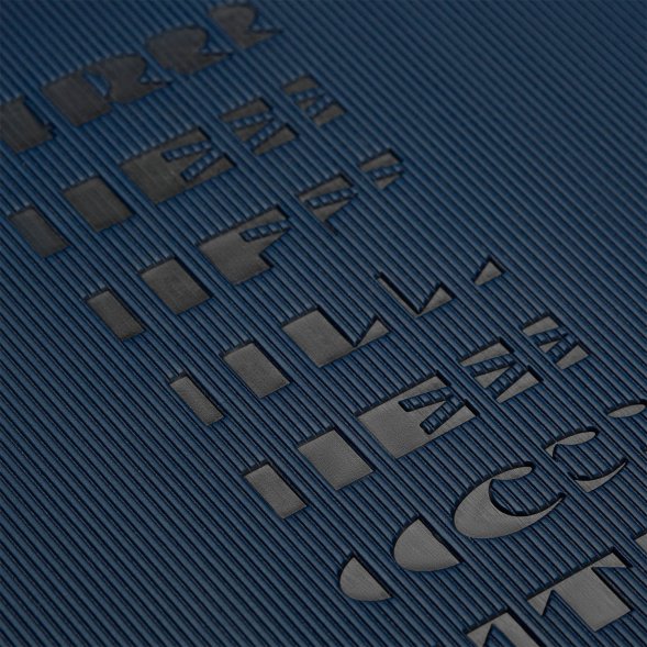 Ежедневник Rain недатированный, синий (без упаковки, без стикера) 