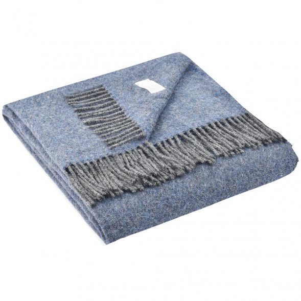 Плед Arequipa, серо-голубой 