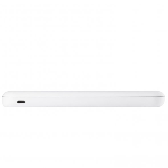 Внешний аккумулятор с подсветкой Luce 10000 mAh, белый 