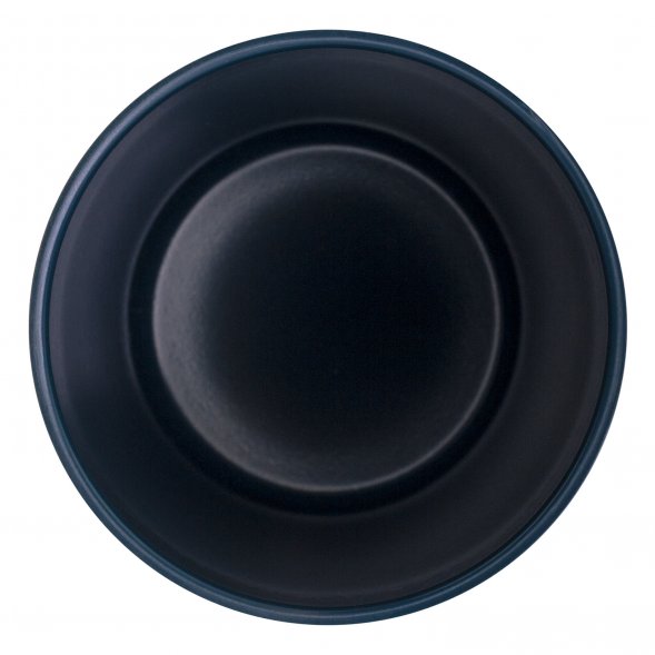 Термокружка вакуумная с керамическим покрытием Arctic, белый/синий 