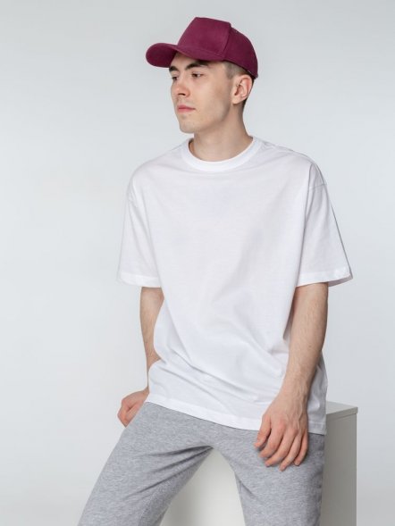 Футболка оверсайз мужская Boxy Men, белая 