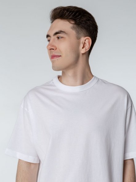 Футболка оверсайз мужская Boxy Men, белая 
