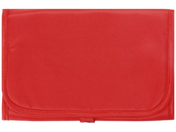 Несессер для путешествий со съемной косметичкой Flat, красный 