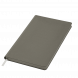 Ежедневник Latte soft touch недатированный, серый 