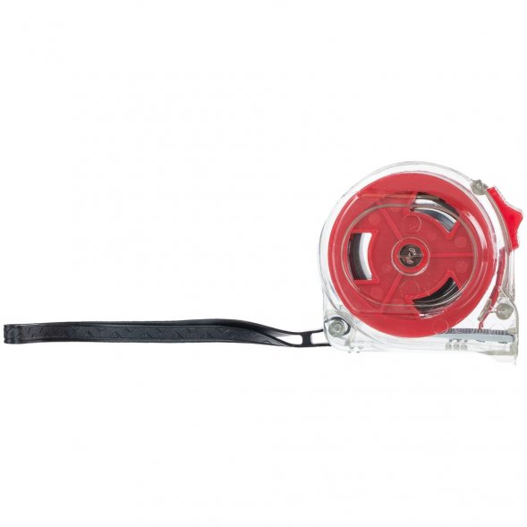 Рулетка Selvaksi, 5 м, красная 