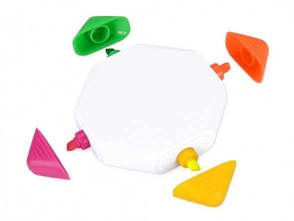 Маркер Квадрат 4-цветный на водной основе 