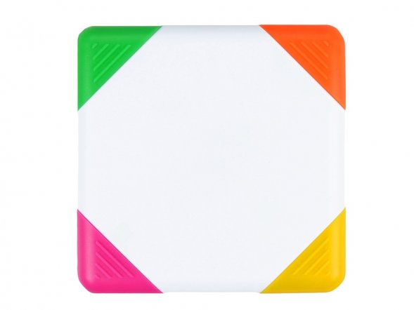 Маркер Квадрат 4-цветный на водной основе 