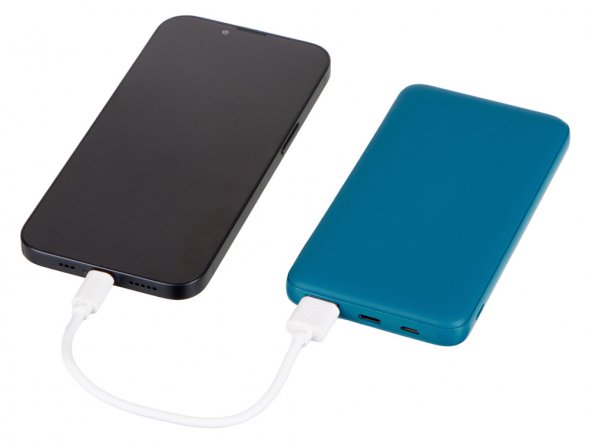 Внешний аккумулятор Reserve Pro, 10 000 mah, индиго 