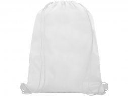 Сетчастый рюкзак со шнурком Oriole, белый