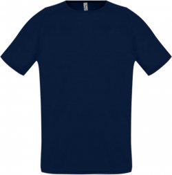 Футболка унисекс Sporty 140, темно-синяя