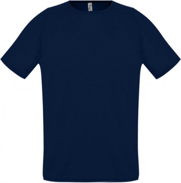 Футболка унисекс Sporty 140, темно-синяя 