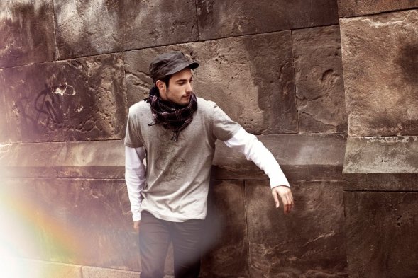 Футболка мужская Heavy, желтая 