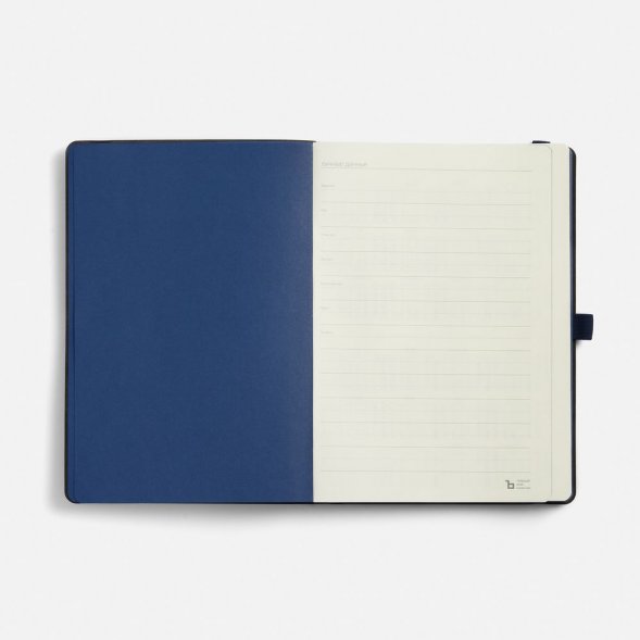 Ежедневник Peel Flex, недатированный, синий 
