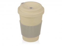 Термокружка Muffin из натуральных волокон, бежевый