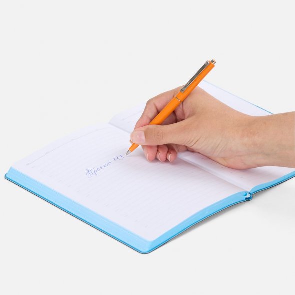 Ручка шариковая Senator Point, ver.2, оранжевая 