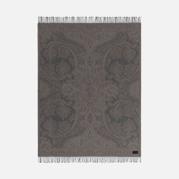 Плед Magnolia, коричневый 