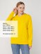 Толстовка Unit Toima, желтая 