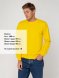 Толстовка Unit Toima, желтая 