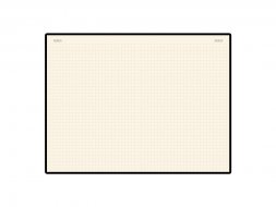 Блокнот А5 Megapolis Velvet на резинке, черный