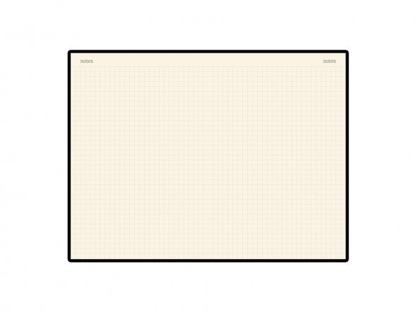 Блокнот А5 Megapolis Velvet на резинке, черный 