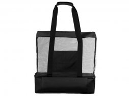 Сумка для шопинга и пляжа Coolmesh с изотермическим отделением внизу, черный