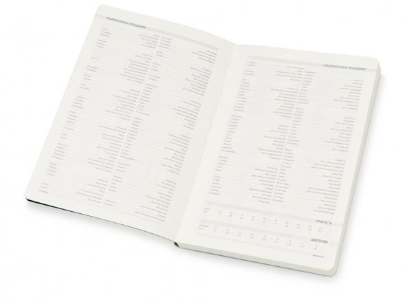 Ежедневник А5 недатированный Megapolis Flex, синий флуор 