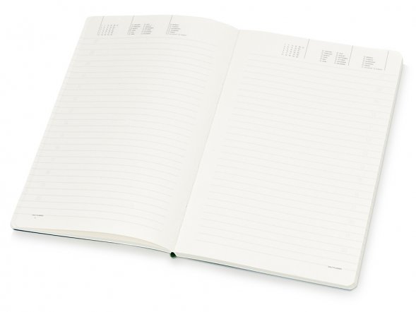 Ежедневник А5 недатированный Megapolis Flex, синий флуор 