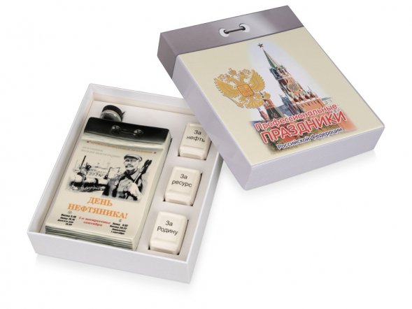 Штоф Календарь нефтяника 