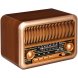 Bluetooth-колонка с радио Beatnik, коричневая 