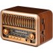 Bluetooth-колонка с радио Beatnik, коричневая 