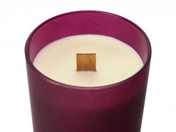 Свеча соевая ароматическая в стекле Niort, бордовая (P)
