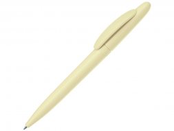 Антибактериальная шариковая ручка Icon green, бежевый