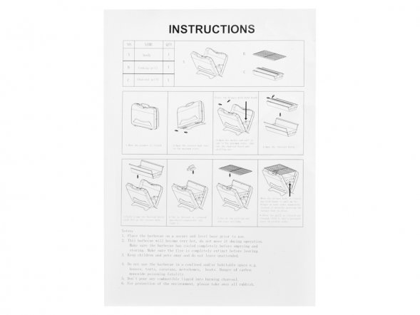 Портативный гриль Kamal 