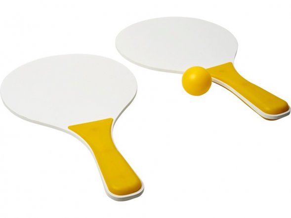 Набор для пляжных игр Bounce, желтый 