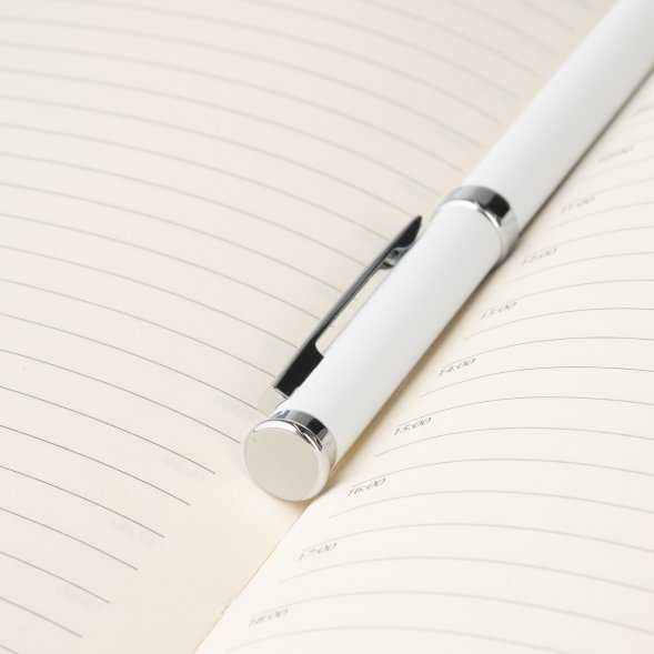 Шариковая ручка Benua, белая 