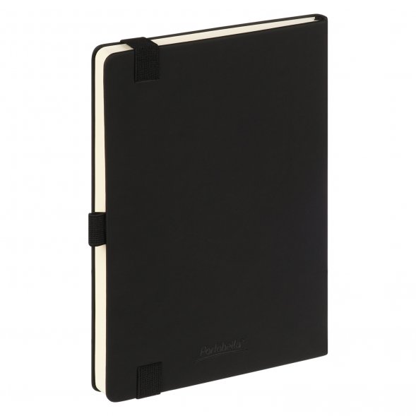 Ежедневник Alpha недатированный, черный/бежевый 