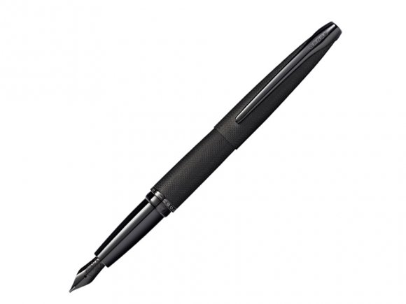 Перьевая ручка Cross ATX Brushed Black PVD 