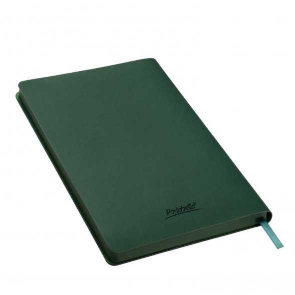 Ежедневник Latte soft touch недатированный, зеленый 