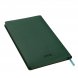 Ежедневник Latte soft touch недатированный, зеленый 