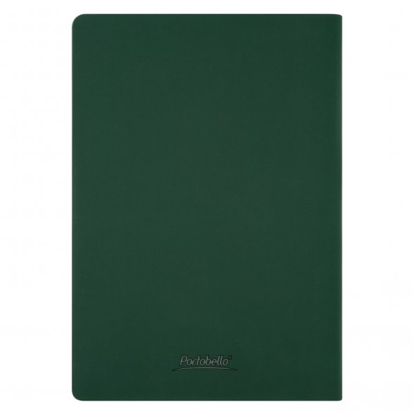 Ежедневник Latte soft touch недатированный, зеленый 