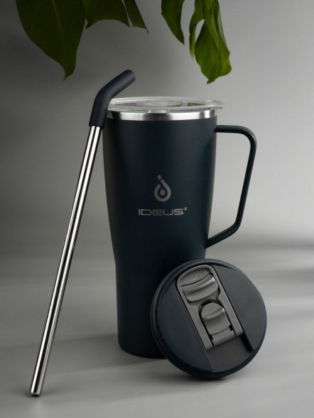 Термостакан Kasumigaoka, темно-синий 