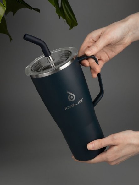 Термостакан Kasumigaoka, темно-синий 