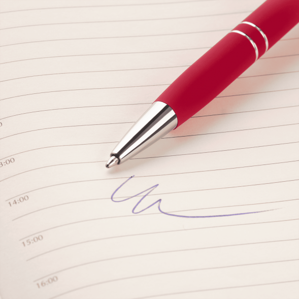 Шариковая ручка Comet NEO, красная 