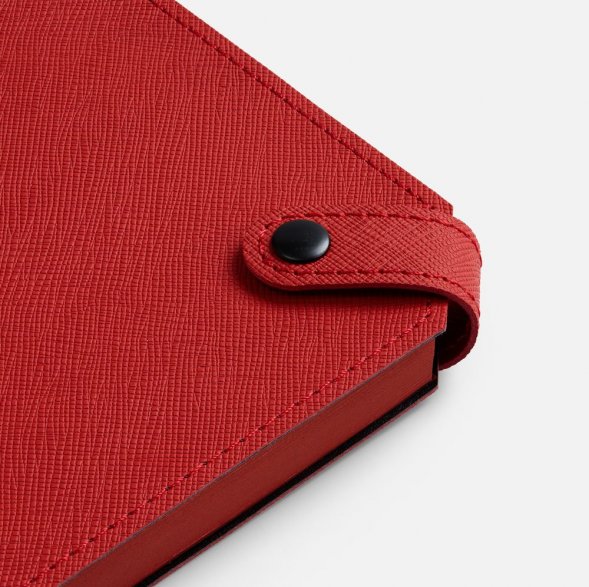 Ежедневник Espresso, недатированный, красный 