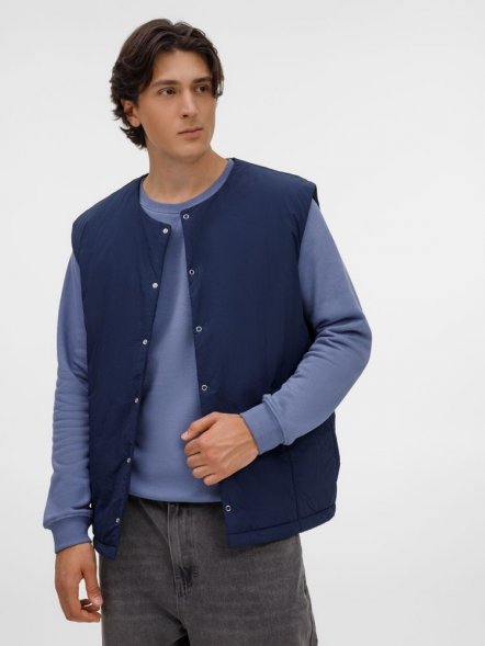 Жилет унисекс Veter, темно-синий 