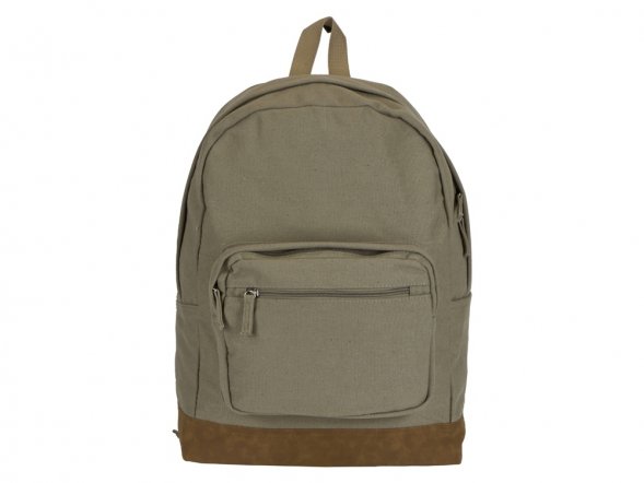 Рюкзак Shammy с эко-замшей для ноутбука 15, бежевый 