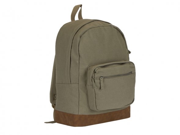 Рюкзак Shammy с эко-замшей для ноутбука 15, бежевый 