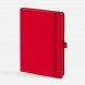 Ежедневник Peel Flex, недатированный, красный 