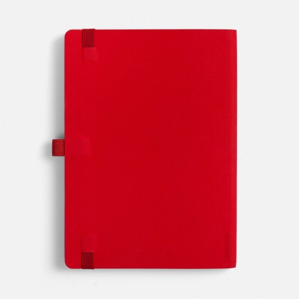 Ежедневник Peel Flex, недатированный, красный 